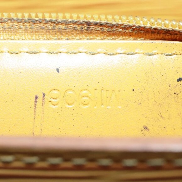 LOUIS VUITTON Epi Sac Plat Hand Bag Yellow - Picture 14 of 15